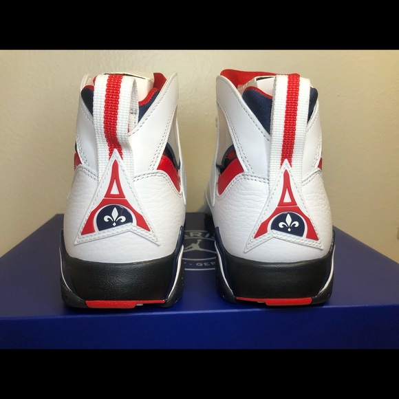 Jordan 7 Retro Paris Saint-Germain Sz 9 CZ0789-105 - Picture 5 of 7